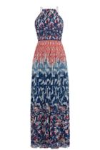 Oasis V & A Placement Maxi Dress