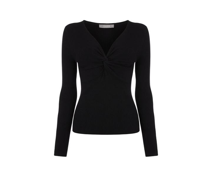Oasis Jay Knot Front Jumper