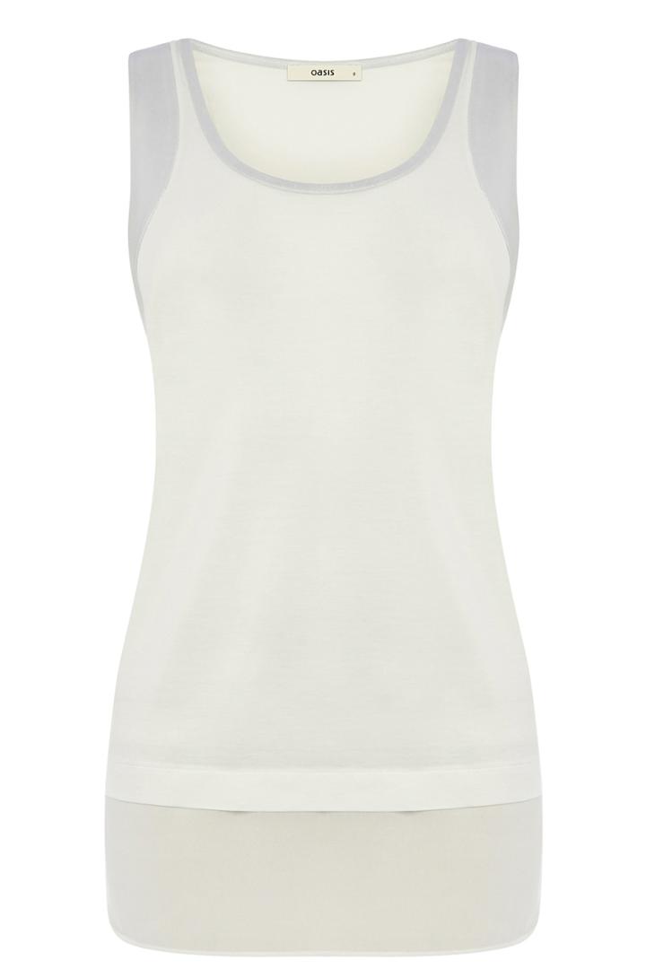 Oasis Metallic Trim Vest
