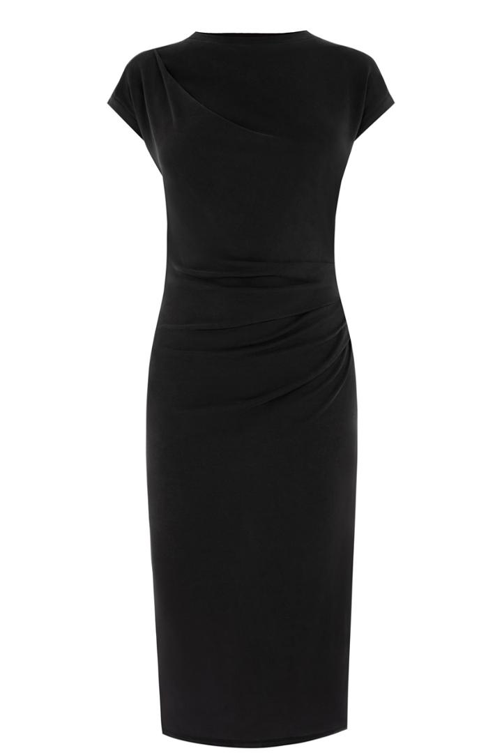 Oasis Cupro Drape Dress