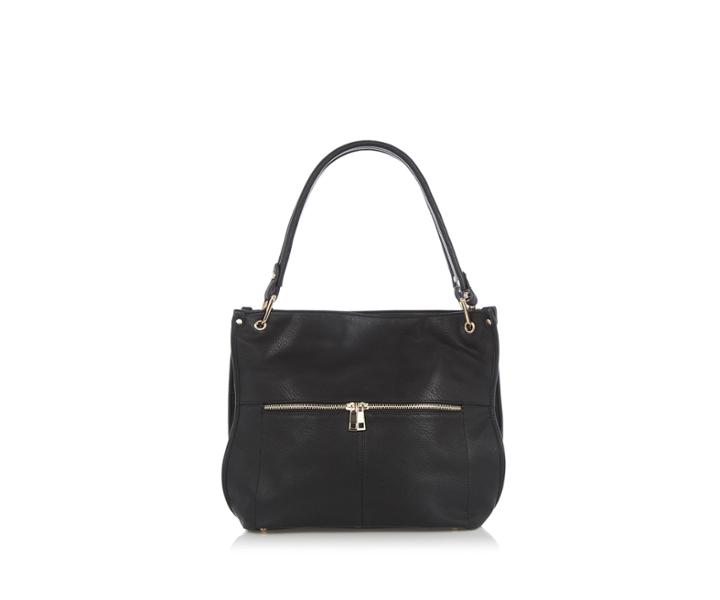 Oasis Suede Detail Hobo Bag