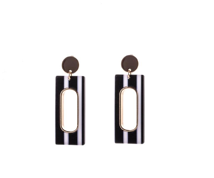 Oasis Humbug Striped Earrings