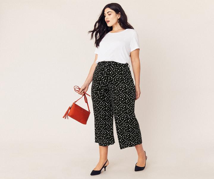 Oasis Curve Lois Wide Trousers
