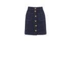 Oasis Button Through Skirt