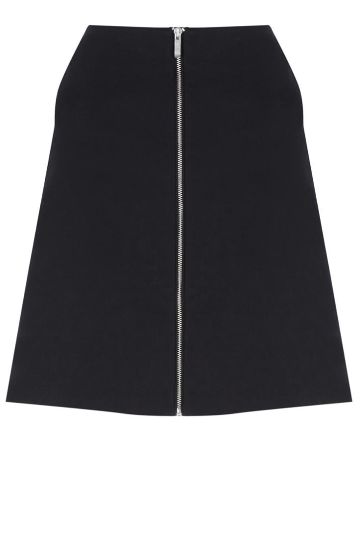 Oasis Zip Front Aline Skirt
