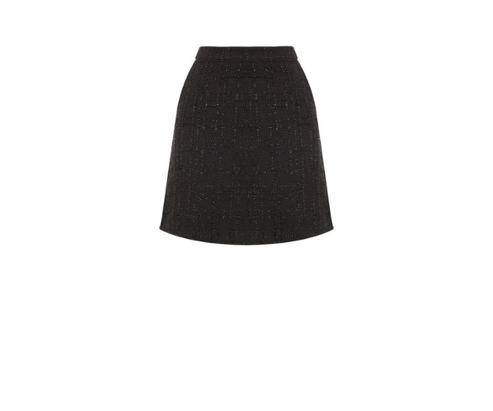 Oasis Sparkle Tweed Skirt