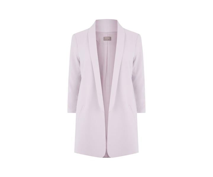 Oasis Rouched Sleeve Blazer