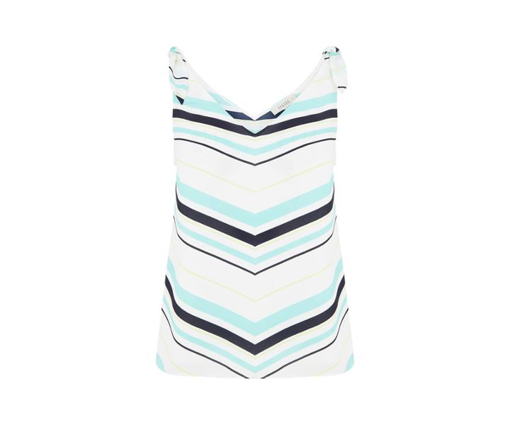 Oasis Chevron Stripe Vest
