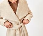 Oasis Check Wrap Coat