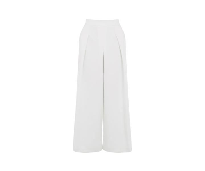 Oasis Cropped Wide Leg Trousers