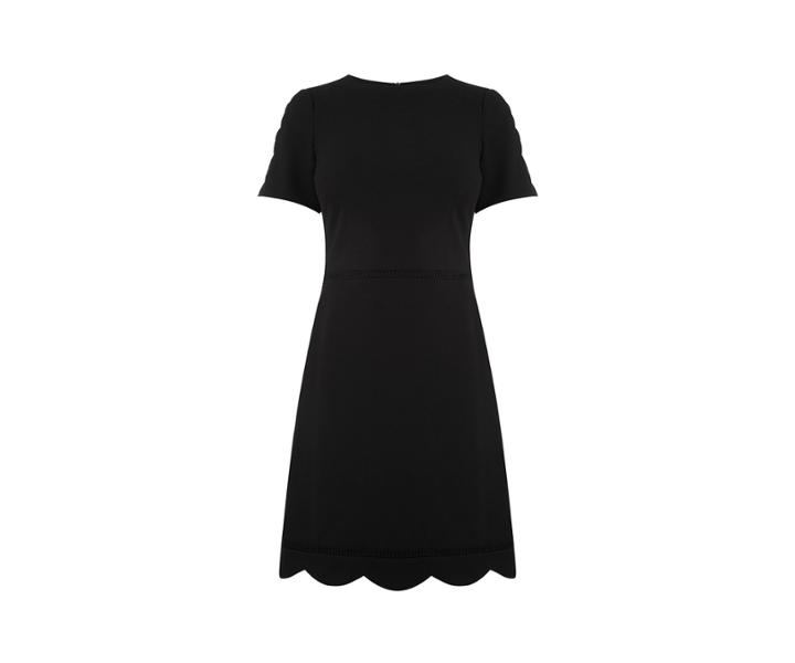 Oasis Scallop Sleeve Dress
