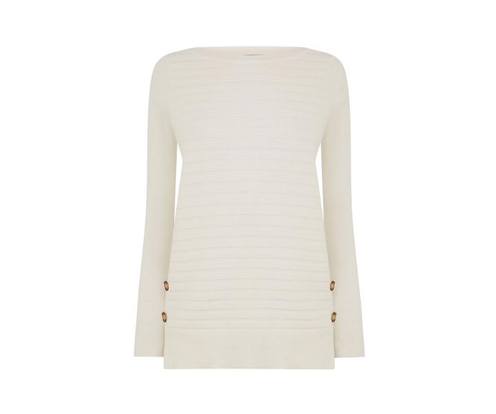 Oasis Evie Ottoman Stripe Jumper