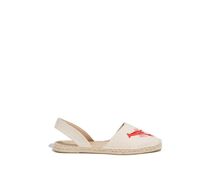 Oasis Lobster Flat Espadrille