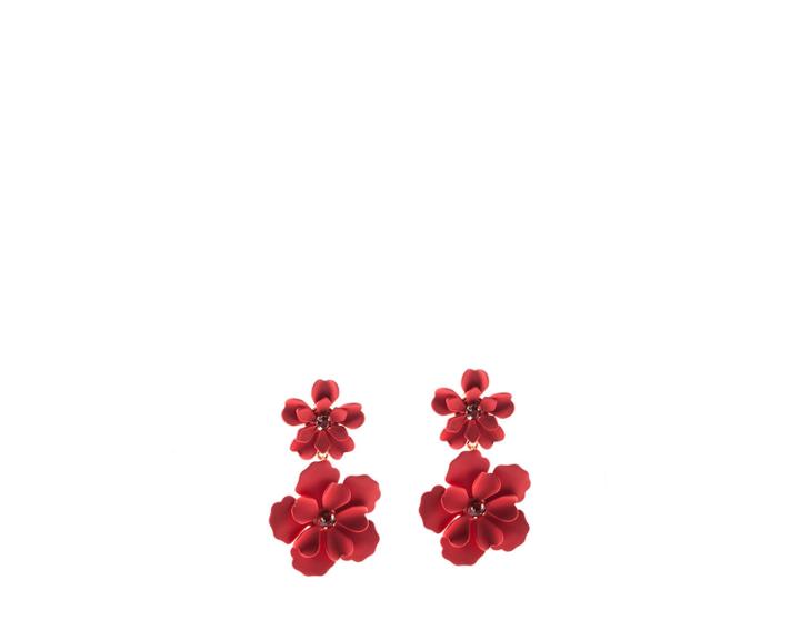 Oasis Double Flower Earrings
