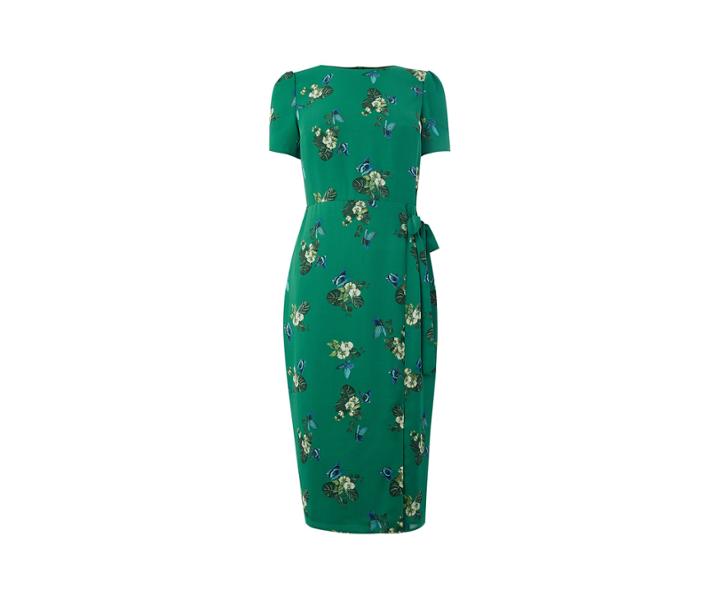 Oasis Tie Waist Butterfly Midi