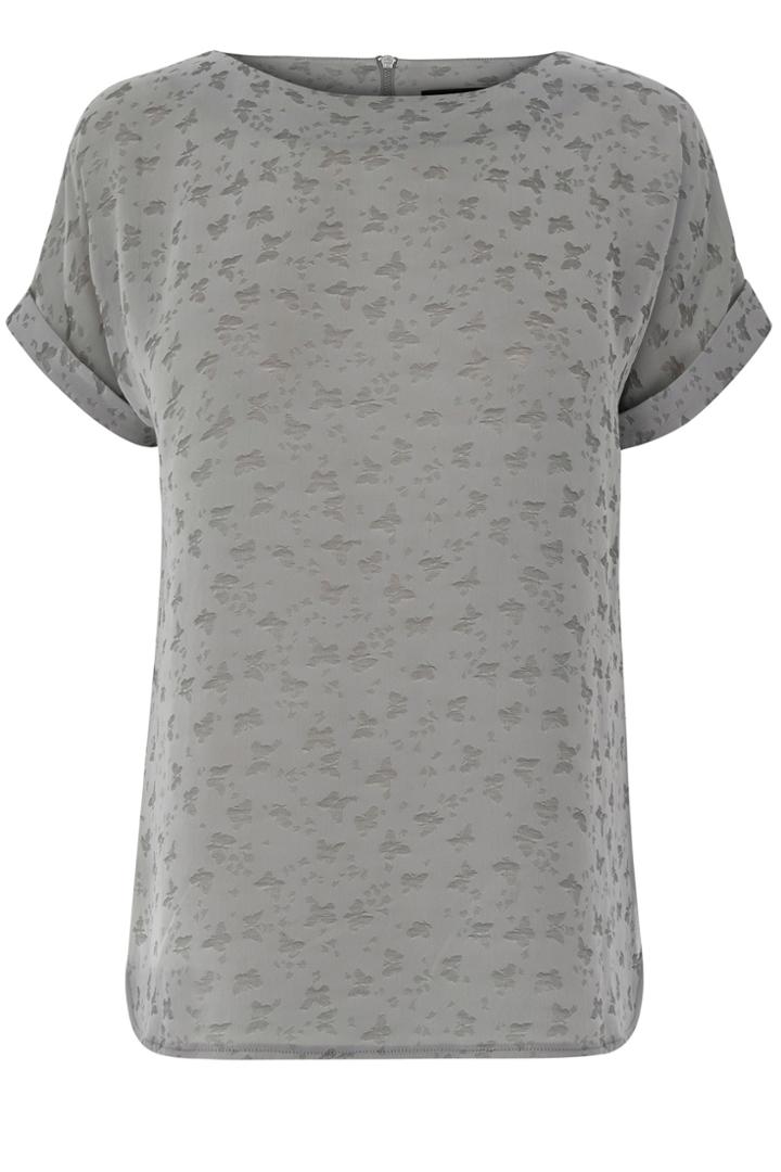 Oasis Butterfly Jacquard T-shirt