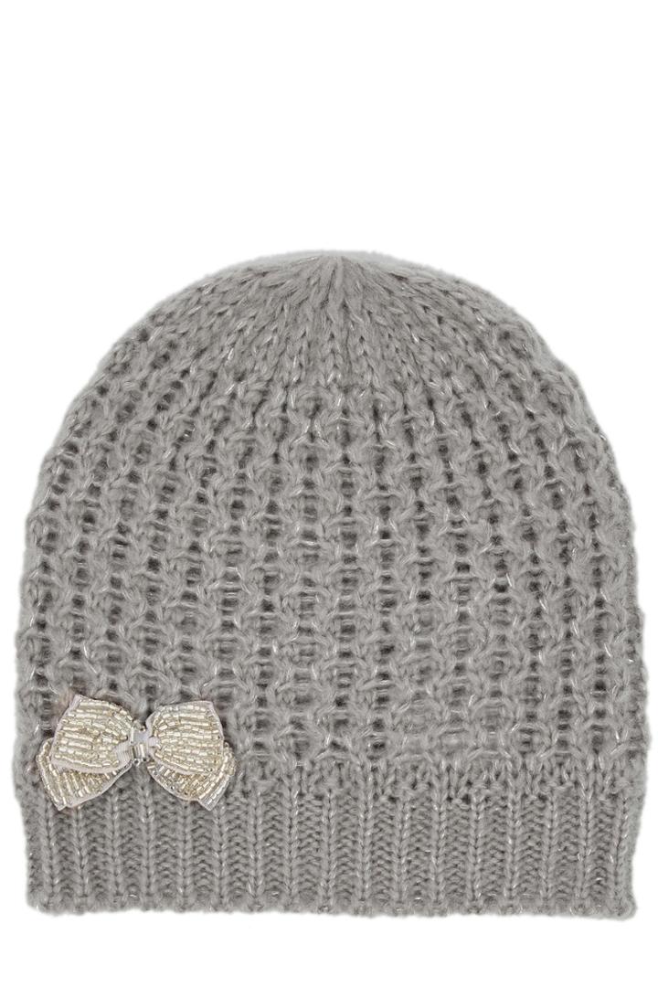 Oasis Beaded Bow Hat