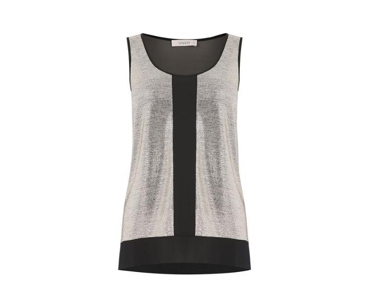 Oasis Shimmer Block Vest