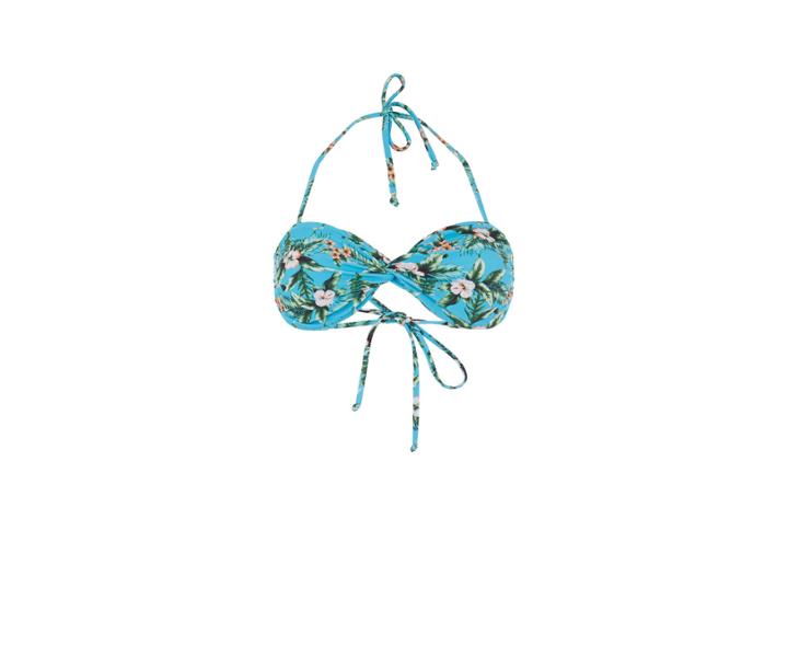 Oasis Floral Twist Bikini Top