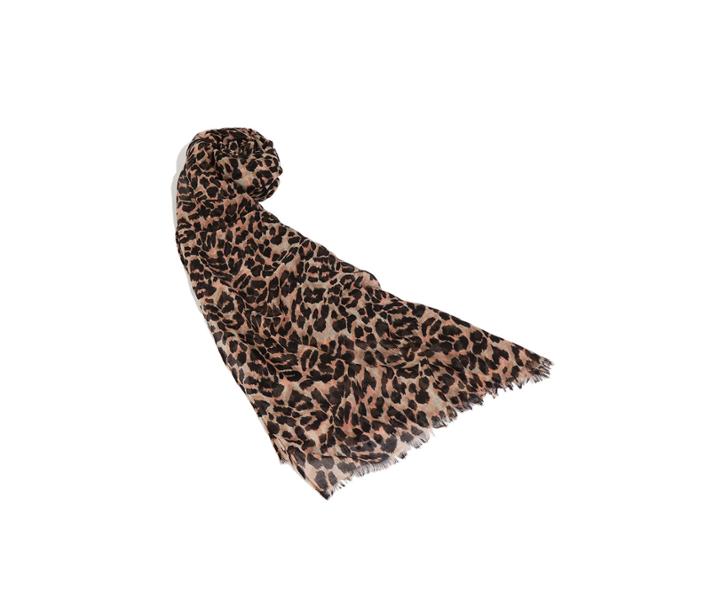 Oasis Sable Animal Print Scarf