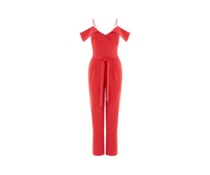 Oasis Bardot Cold Shoulder Jumpsuit