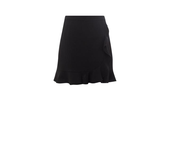Oasis Ruffle Wrap Mini Skirt