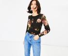 Oasis Rose Print Top