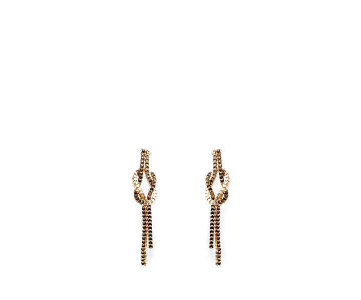 Oasis Knot Tassle Earrings