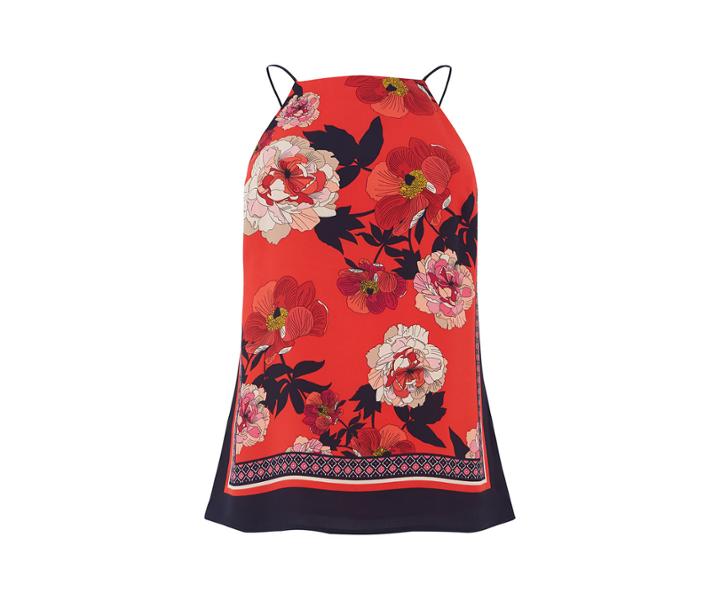 Oasis Floral Scarf Cami