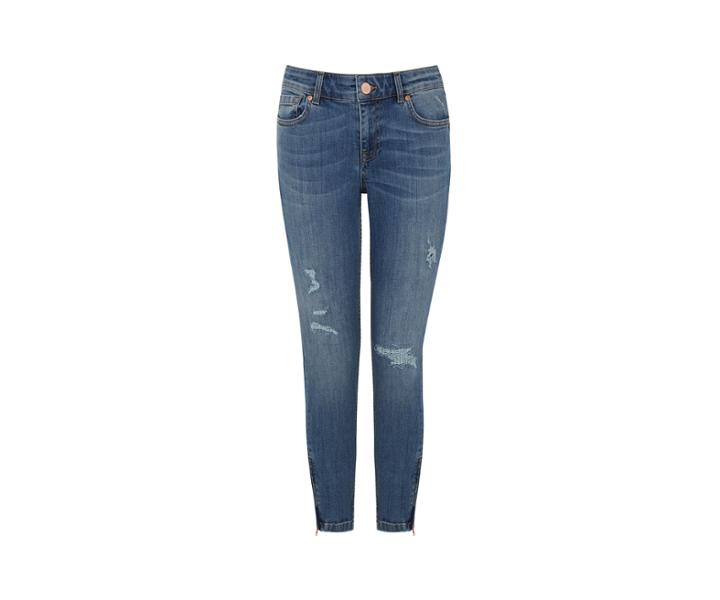 Oasis Sleek Zip Skinny Jeans