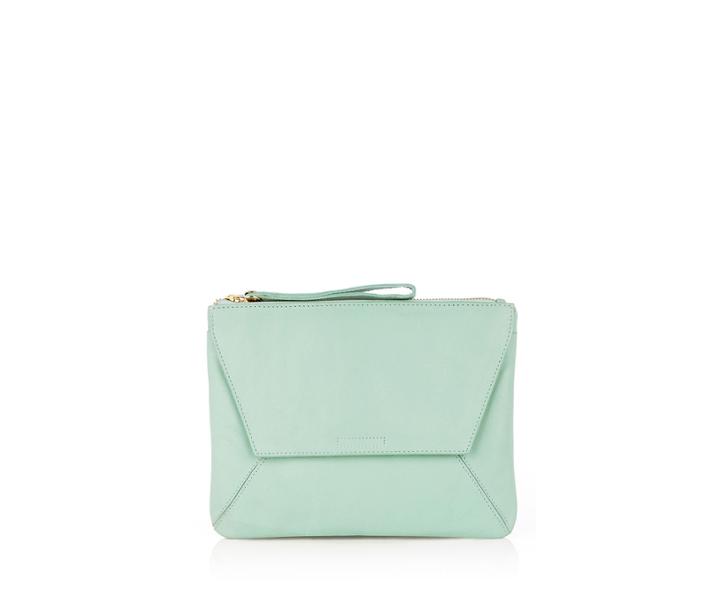 Oasis Leather Clutch