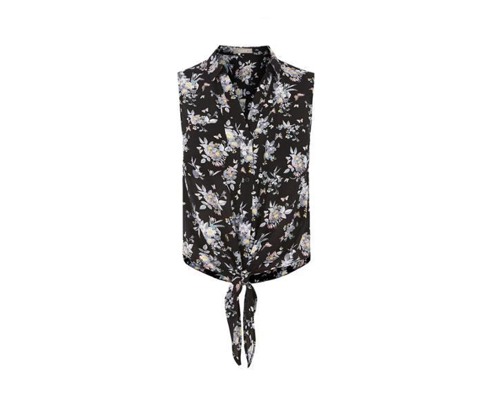 Oasis Marie Tie Front Shirt