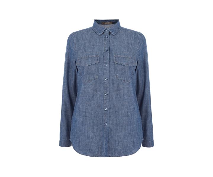 Oasis Wrap Back Tencel Shirt