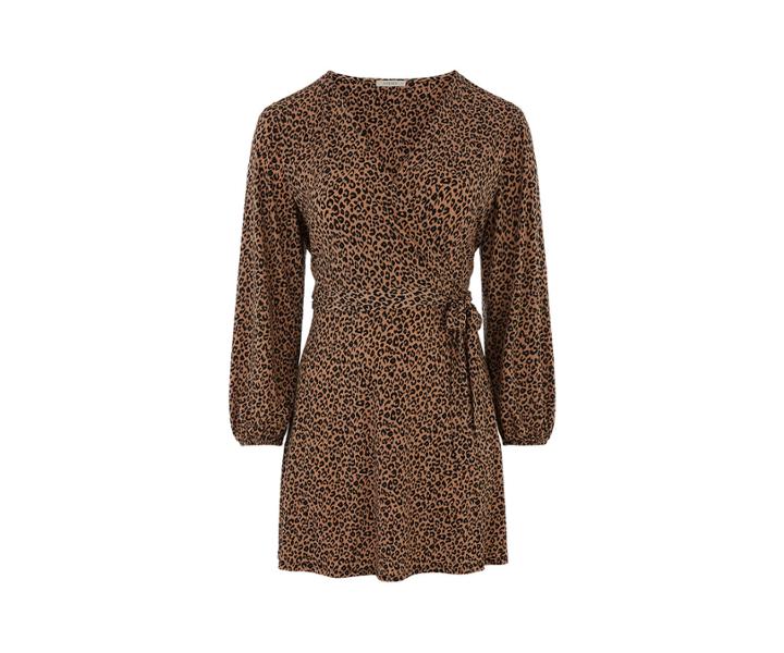 Oasis Curve Leopard Dress