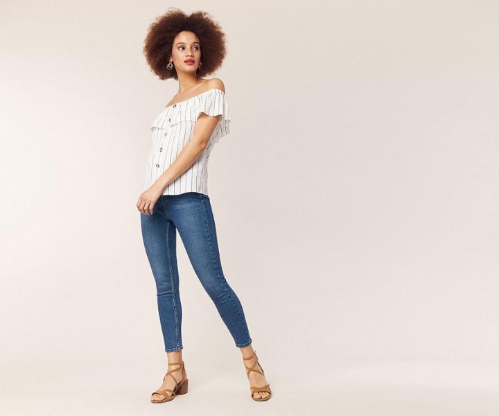 Oasis Lily Cropped Jeans