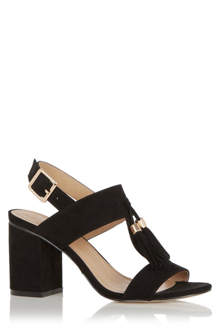 Oasis Tara Tasselled High Sandal