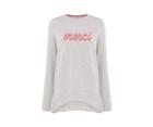 Oasis Merci Slogan Sweater