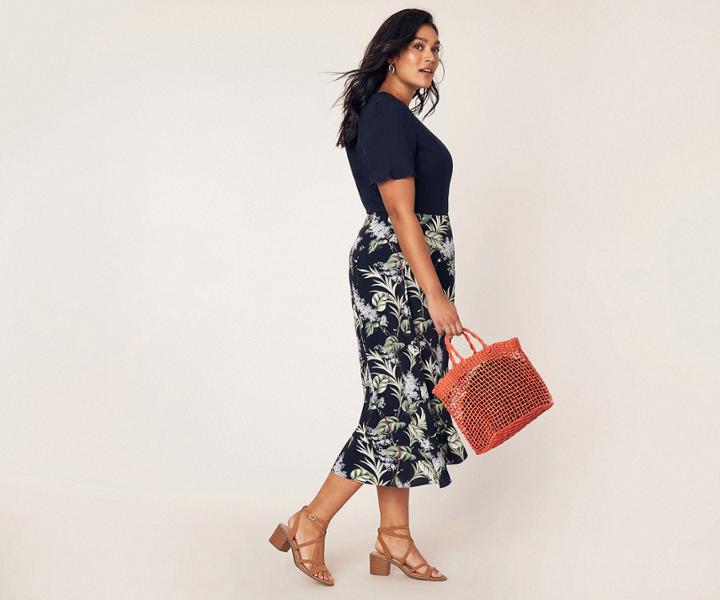 Oasis Curve Jasmine Midi Dress