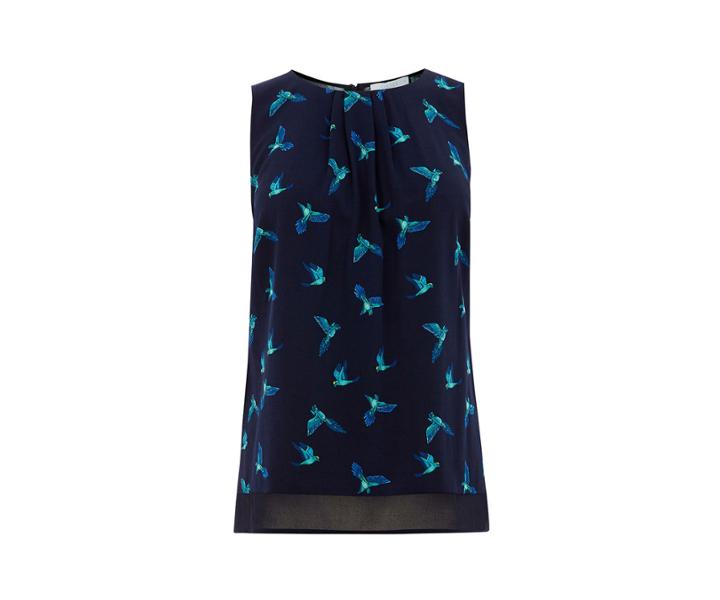 Oasis Zsl Parrot Shell Top