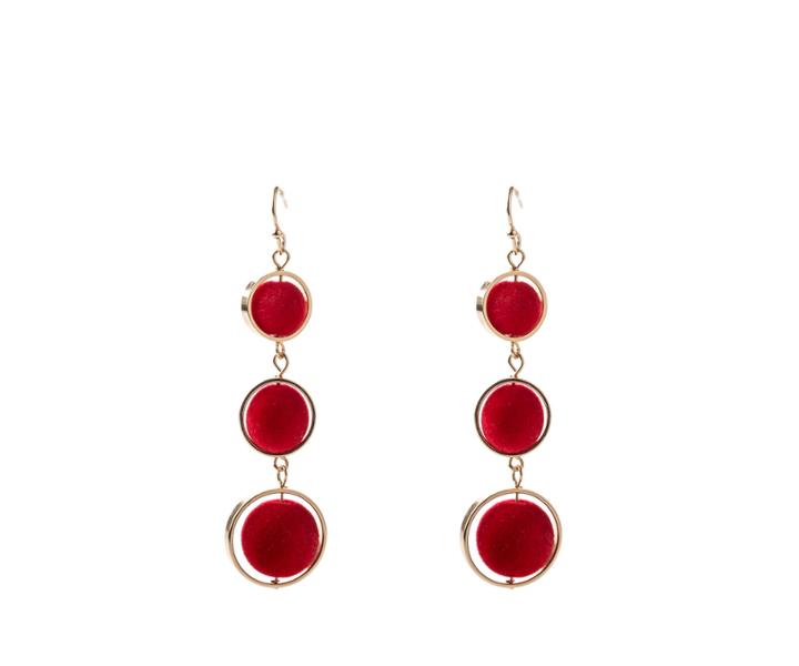 Oasis Velvet Orb Earrings