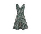 Oasis Tropical Geo Jacquard Dress