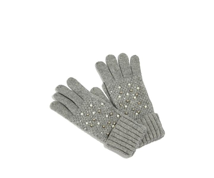Oasis Cable Knit Pearl Glove