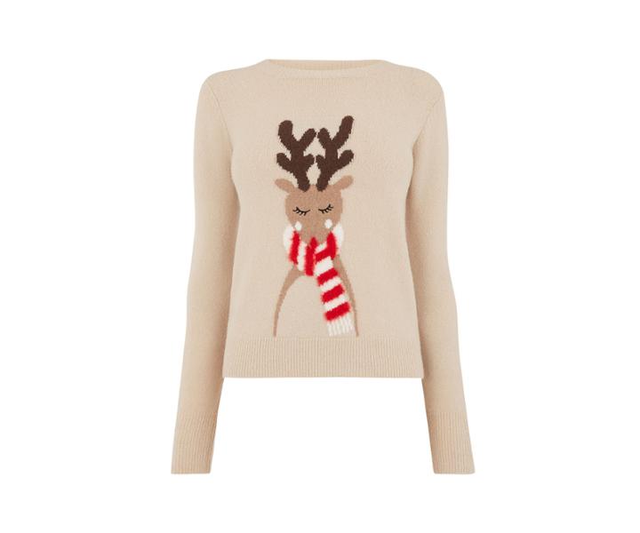 Oasis Vixen Reindeer Jumper