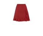 Oasis Linen Ruffle Mini Skirt