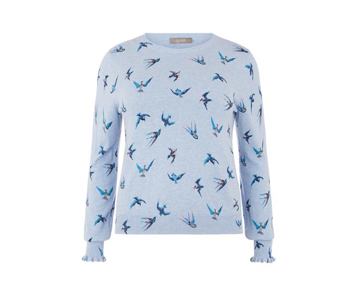 Oasis Curve Sasha Bird Jumper