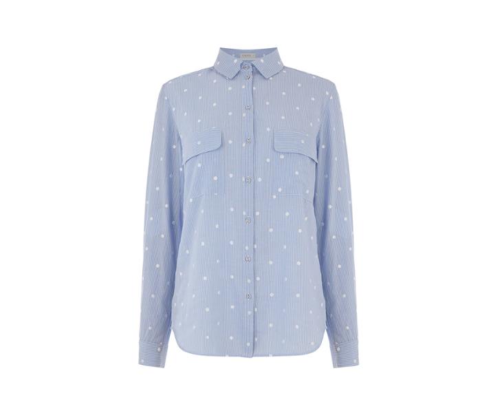Oasis Stripe And Spot Shirt
