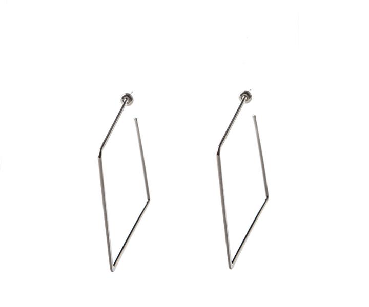 Oasis Square Hoop Earrings