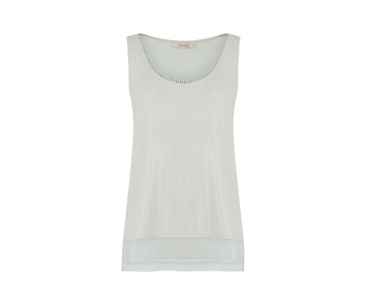 Oasis Embellished Neck Vest