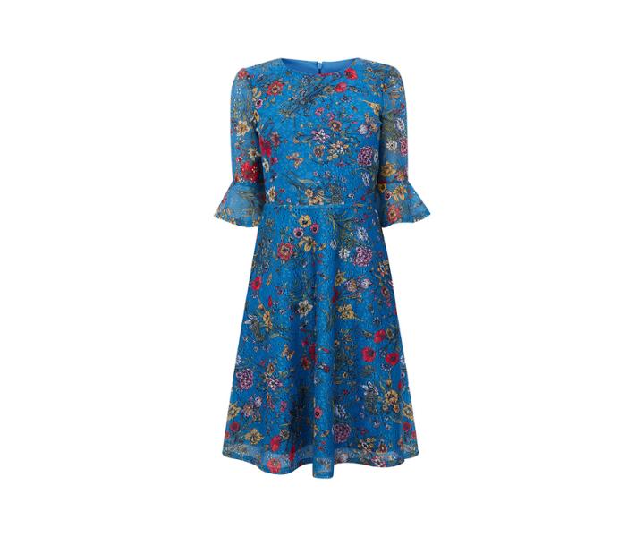 Oasis Long Azelia Printed Dress