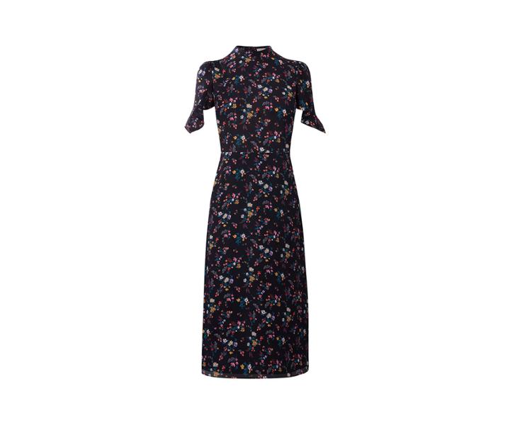 Oasis Ditsy Print Midi Dress